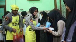 Mobil Senyum Polres Tulungagung Bagikan MBG Untuk Bukber di Panti Asuhan Ahmad Yani Al Muslimun